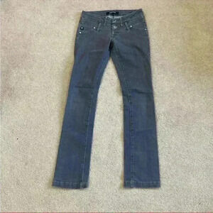 Serfontaine Women's Gray Slim Jeans Size 25